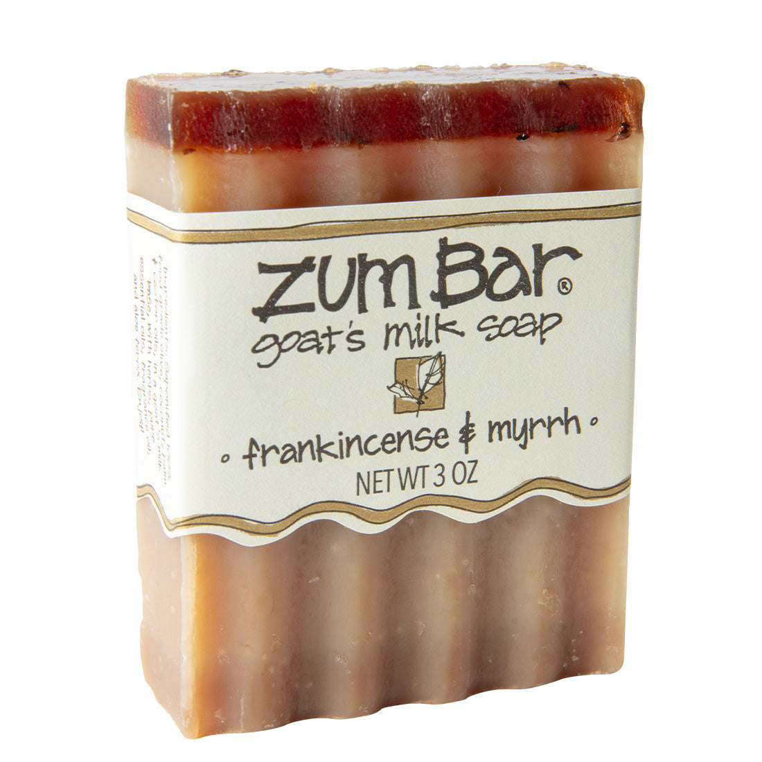  Zum Frankincense & Myrrh Soap Bar, 3 Oz : Bath Soaps