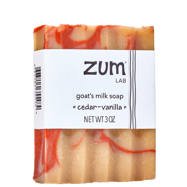 zum Lab Cedar-Vanilla Goat's Milk Soap by Indigo Wild