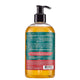 Back shot of Zum Winter Pine Hand Soap on a white background